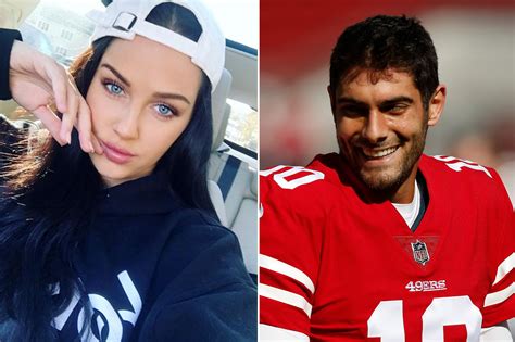 jimmy garappollo|jimmy garoppolo girlfriend.